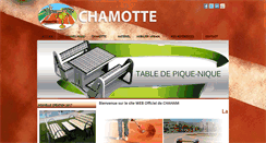 Desktop Screenshot of chamottes-tn.com