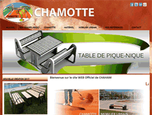 Tablet Screenshot of chamottes-tn.com